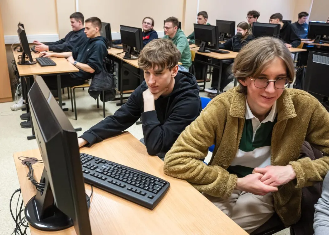 Uczestnicy Dnia informatyki 