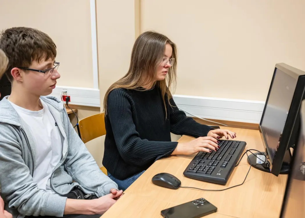 Uczestnicy Dnia informatyki 