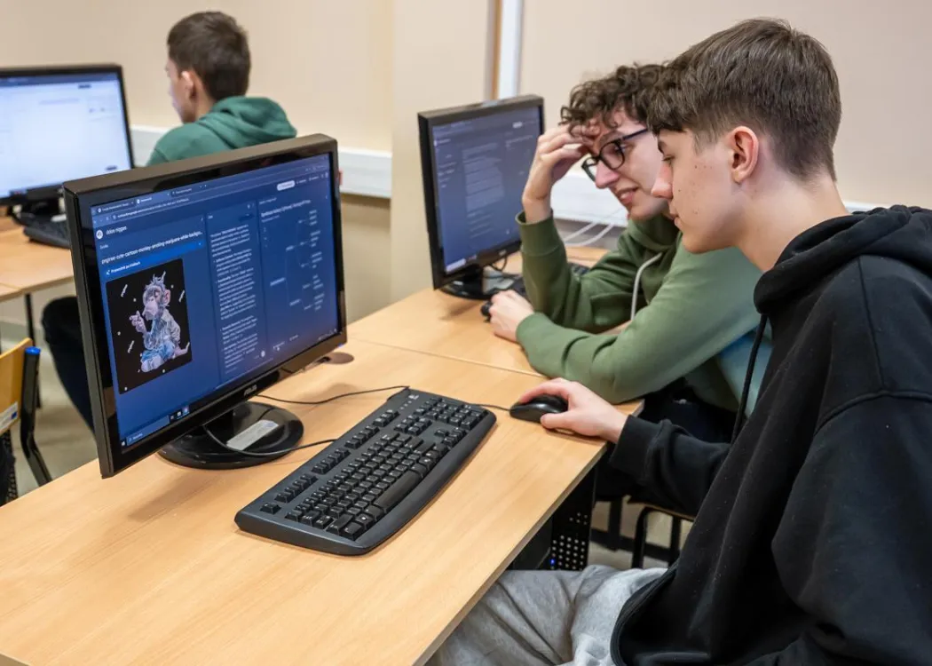 Uczestnicy Dnia informatyki 