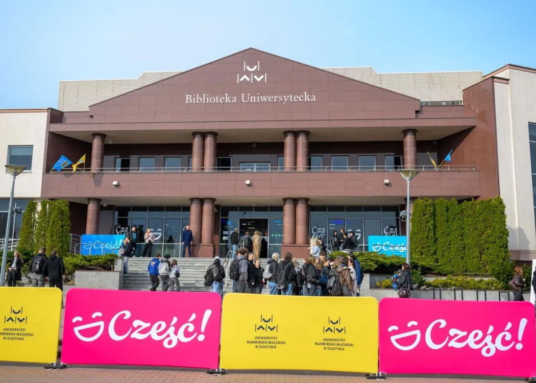 Dzień Otwarty UWM 2026: budynek Biblioteki Uniwersyteckiej UWM