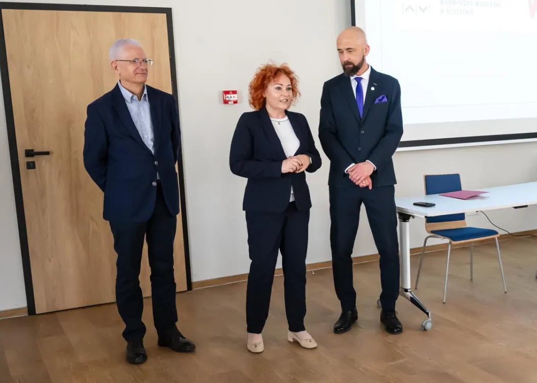Dzień Otwarty UWM 2026: pracownicy Wydziału Nauk Społecznych z prorektorem ds. studenckich 