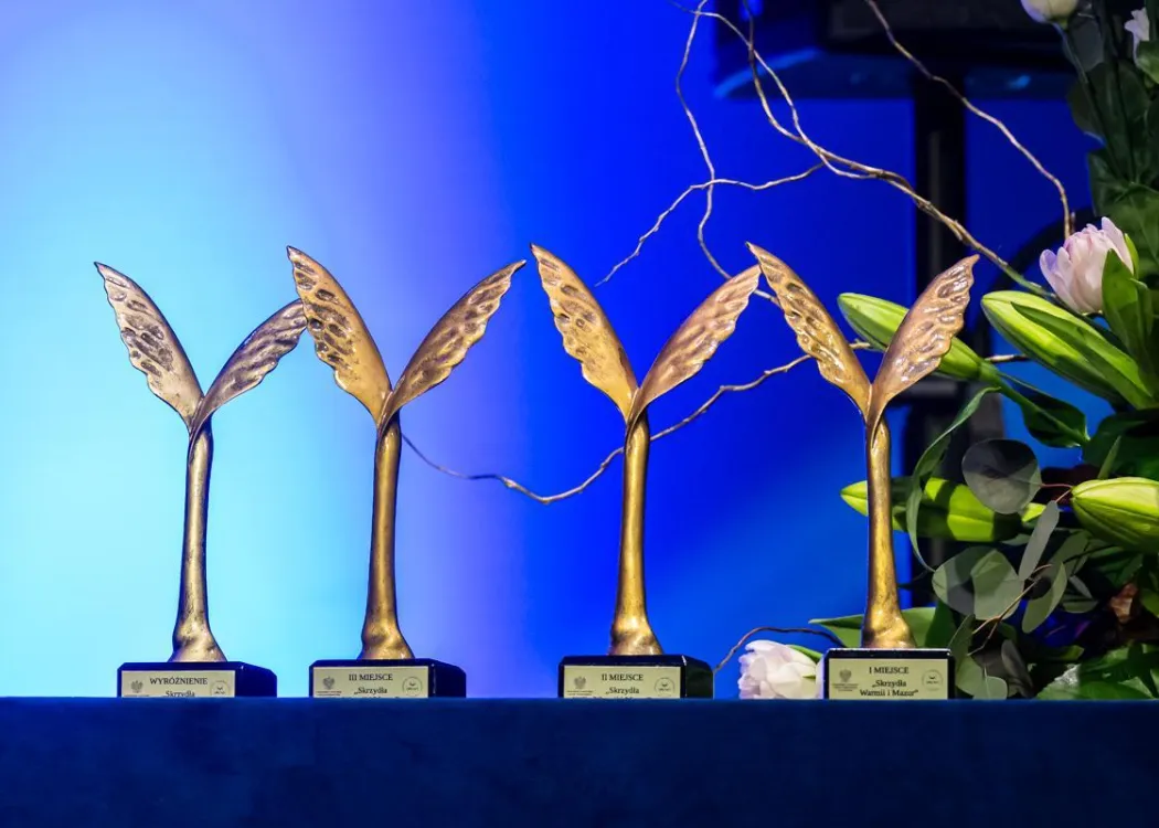 Gala Skrzydła Warmii i Mazur: statuetki