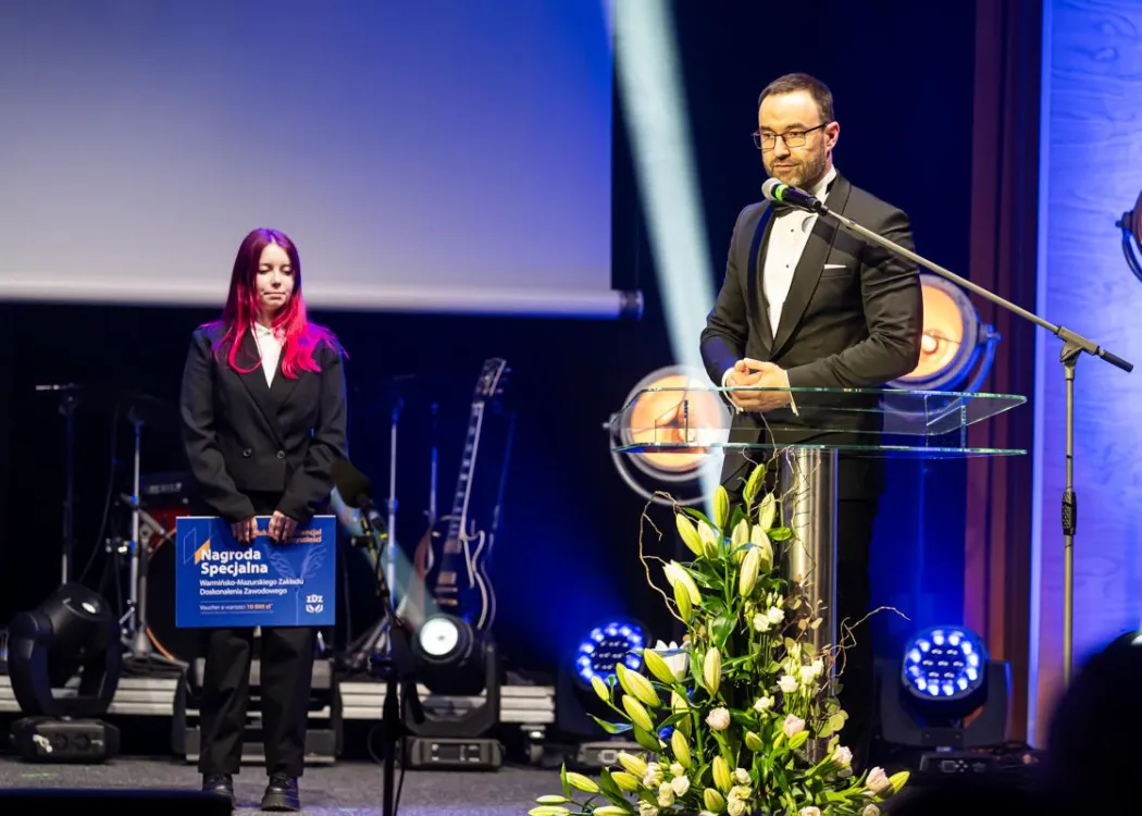 Gala Skrzydła Warmii i Mazur: przemawia dyrektor GDKiA