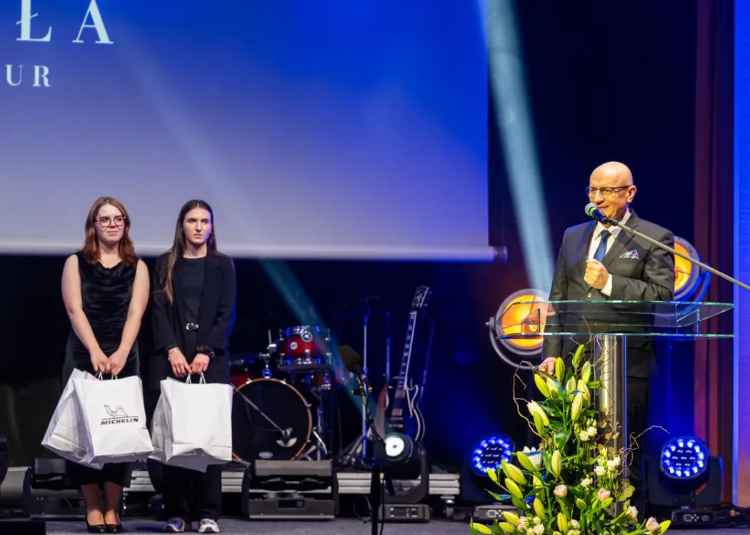 Gala Skrzydła Warmii i Mazur: przemawia dyrektor Michelin