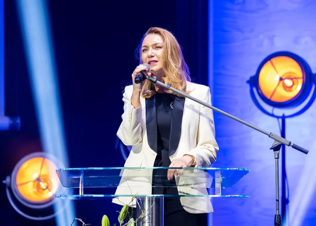 Gala Skrzydła Warmii i Mazur: przemawia dyrektor BGK