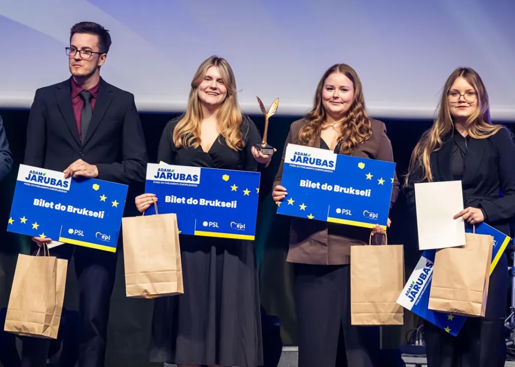 Gala Skrzydła Warmii i Mazur: nagrodzeni studenci z biletami do Brukseli