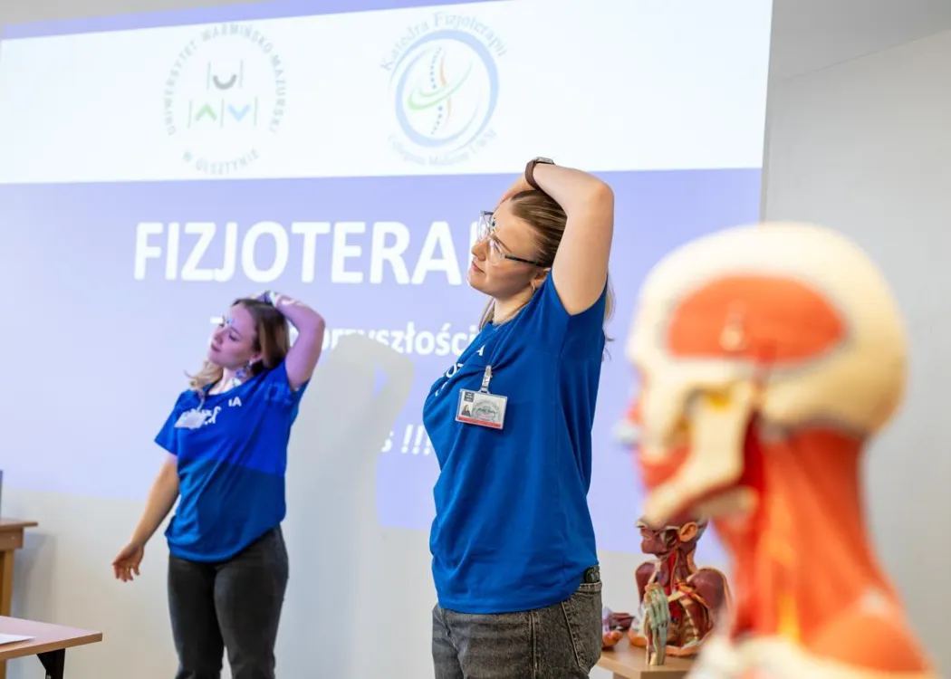 Dzień Otwarty UWM 2026: warsztaty zorganizowane przez kierunek fizjoterapia