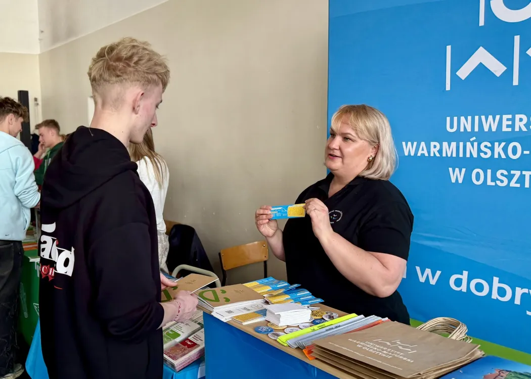 Giełda pomysłów na życie 2026: Stoisko Biura ds. studenckich 