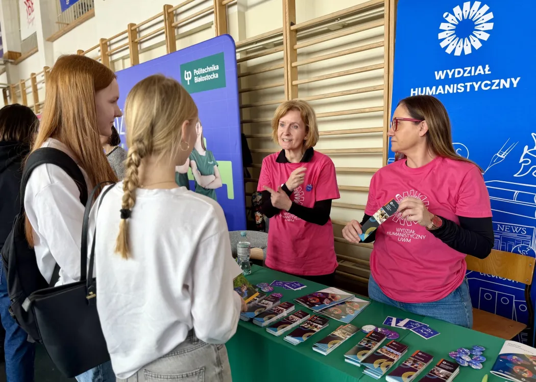 Giełda pomysłów na życie 2026: stoisko Wydziału Humanistycznego 