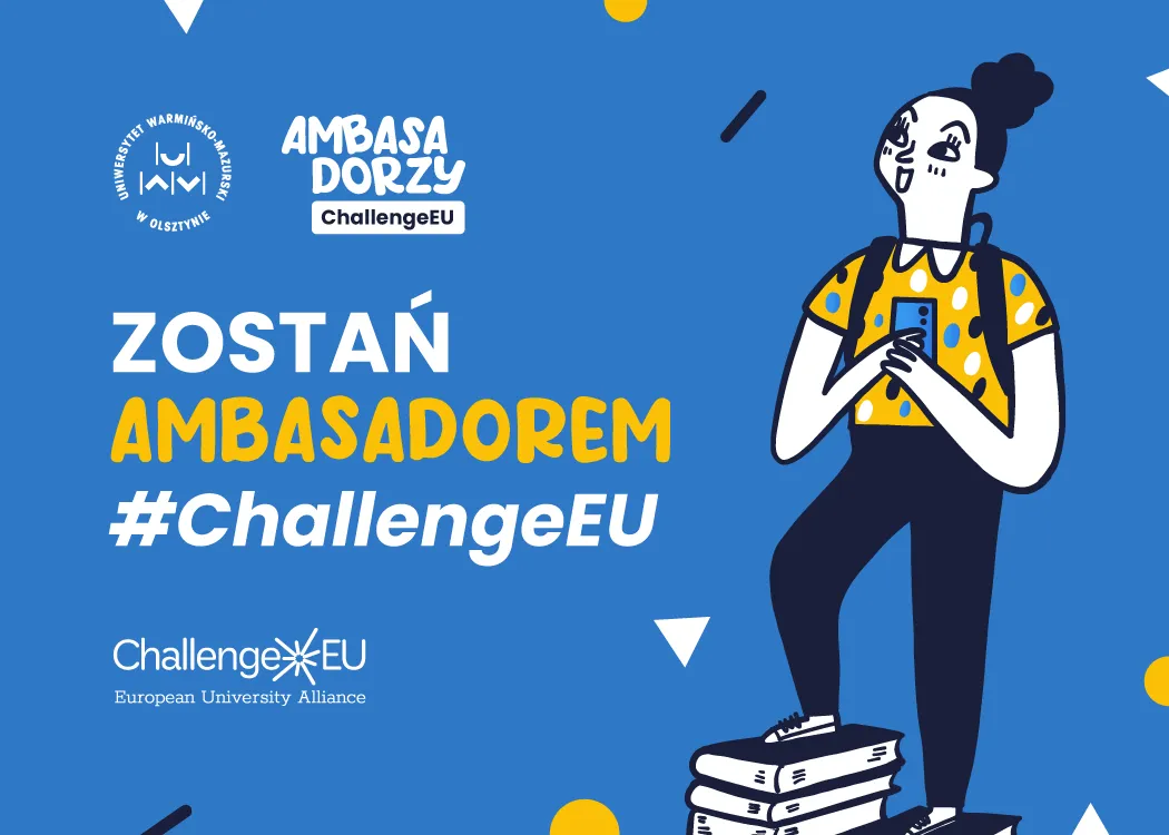 Zostań ambasadorem sojuszu ChallengeEU - grafika promocyjna