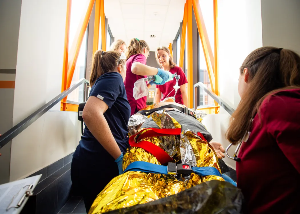 zdjęcie ilustracyjne, które zapowiada zawody symulacji medycznej 