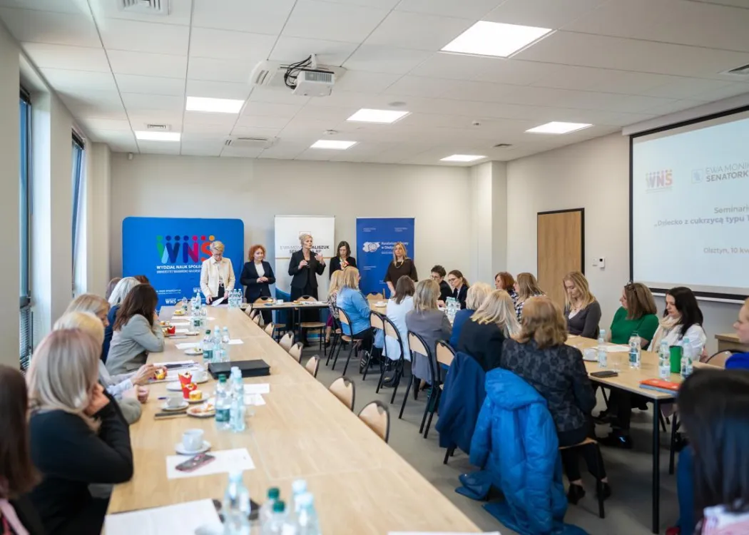 Uczestnicy spotkania Dziecko chore na cukrzycę 