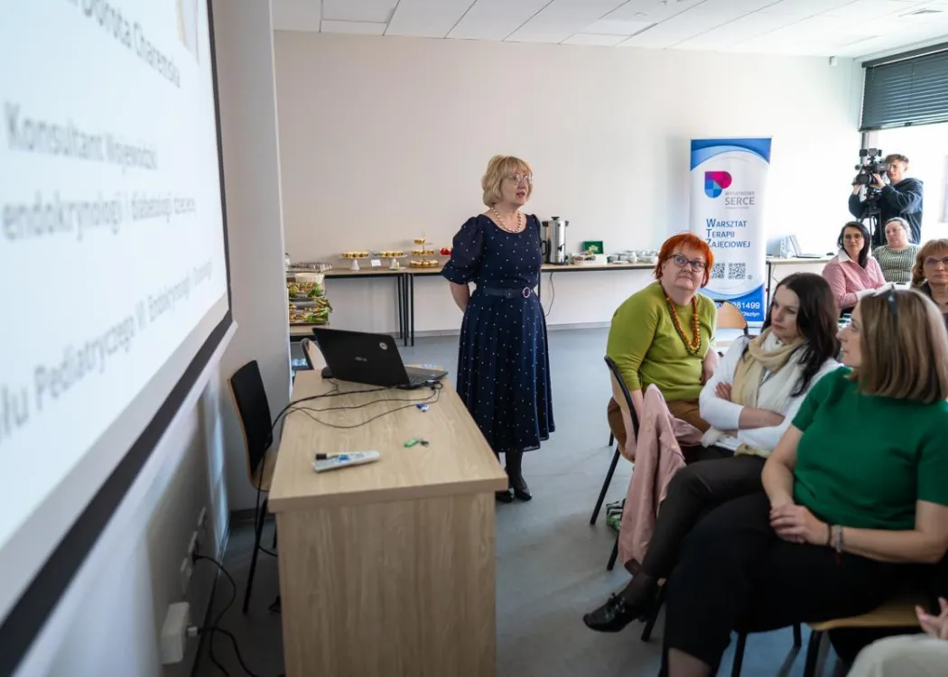 Uczestnicy spotkania Dziecko chore na cukrzycę 