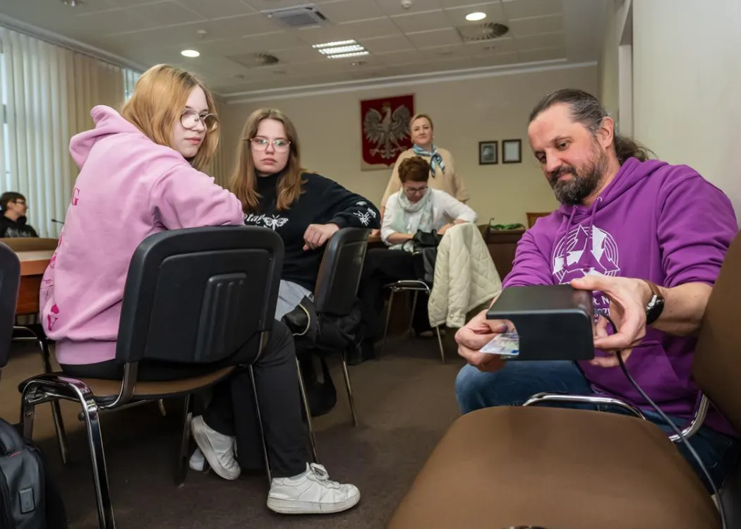 Uczestnicy dnia z ekonomią, warsztaty 