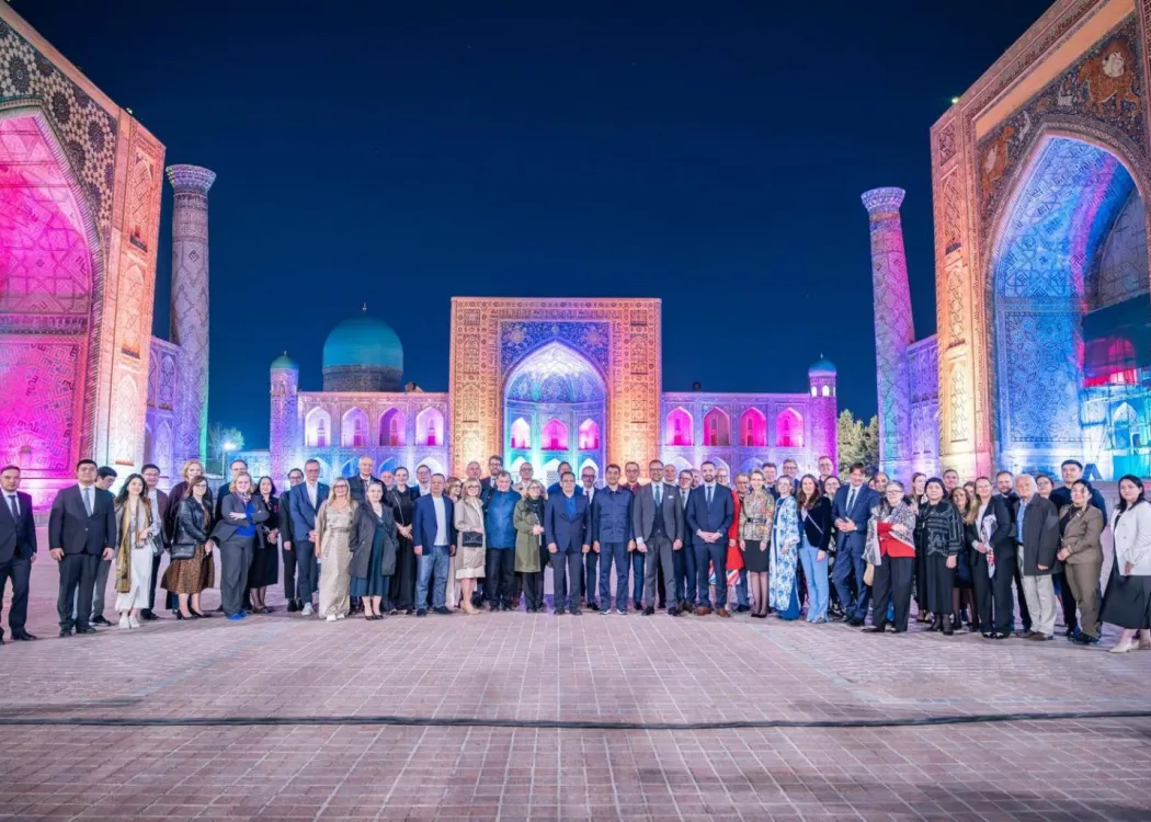 Uczestnicy III Forum Rektorów Polski i Uzbekistanu