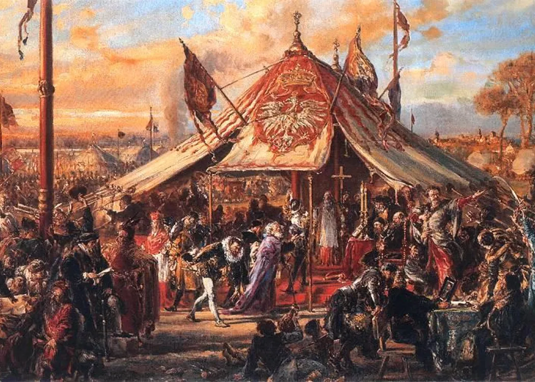 Obraz Jana Matejki Potęga Rzeczypospolitej u zenitu