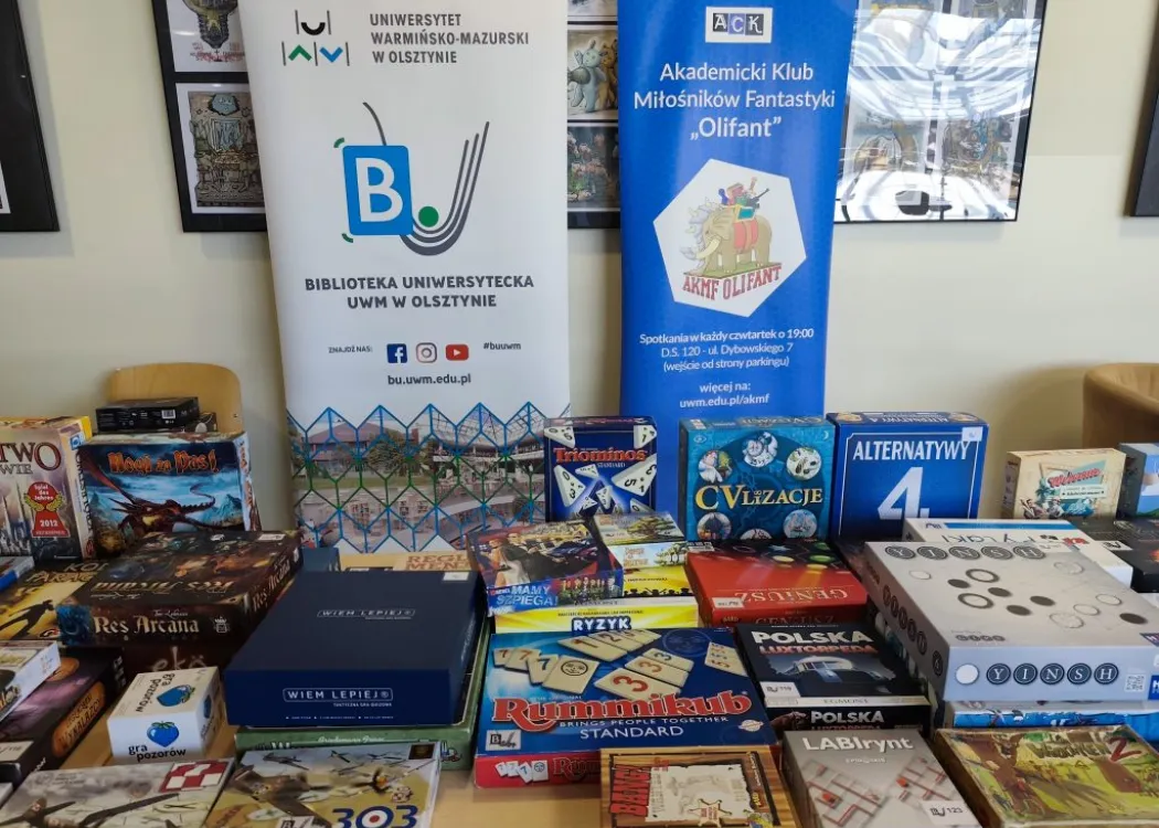 Gamegrinder w Bibliotece Uniwersyteckiej UWM 
