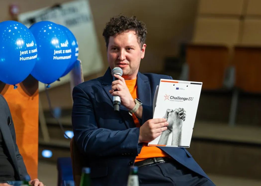 Debata "Human w digitalu" 2026: gospodarz debaty Mateusz Kossakowski