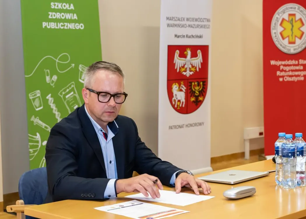 Organizator seminarium dla ratowników medycznych 