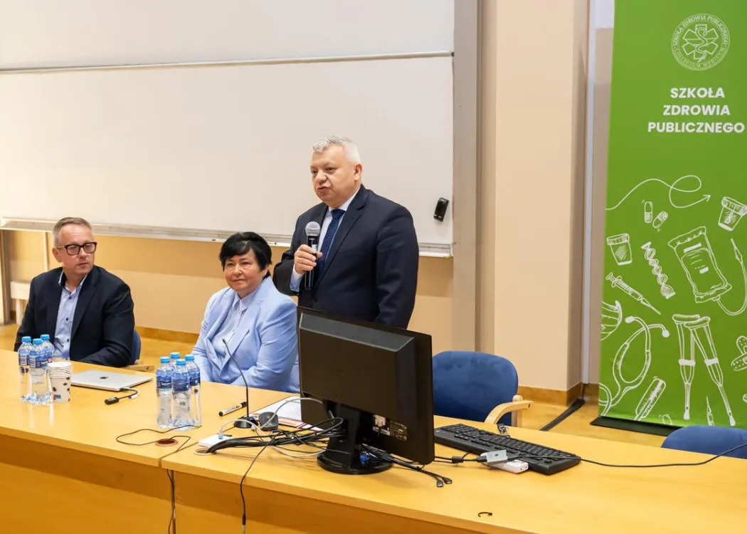 Organizatorzy seminarium dla ratowników medycznych 