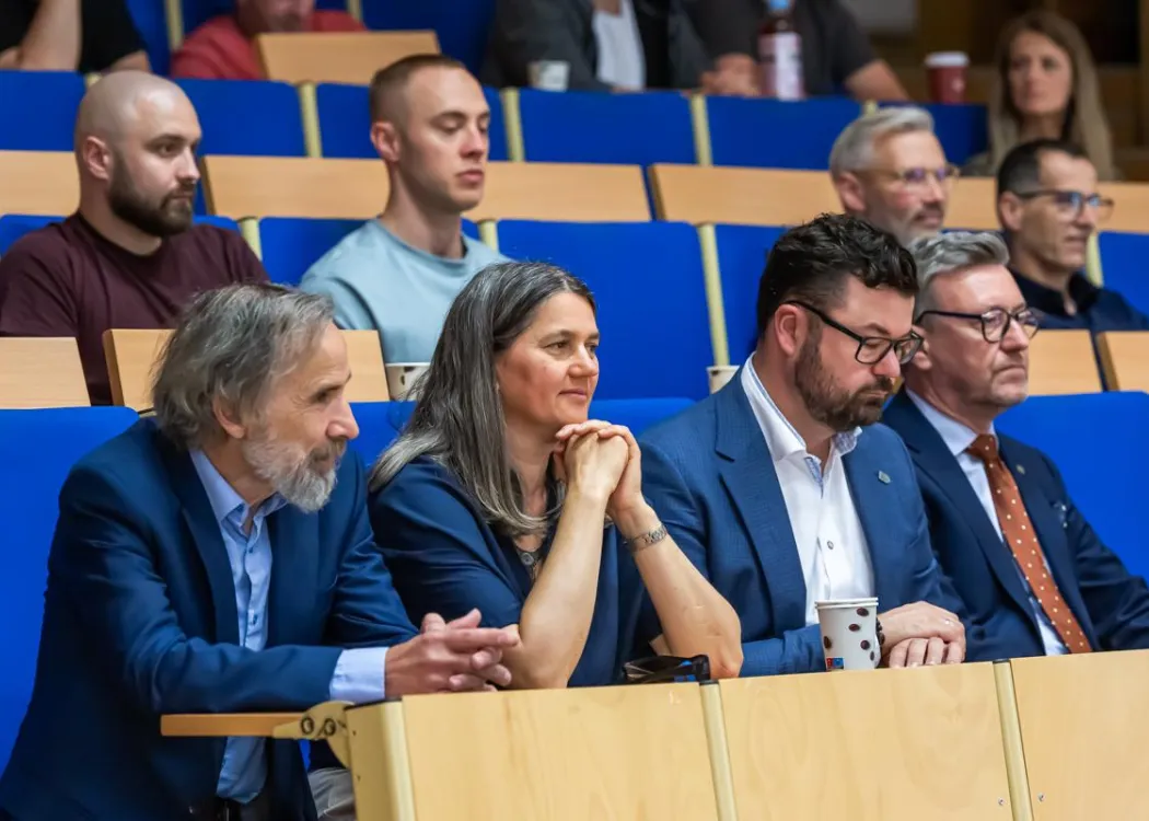 Uczestnicy seminarium dla ratowników medycznych 