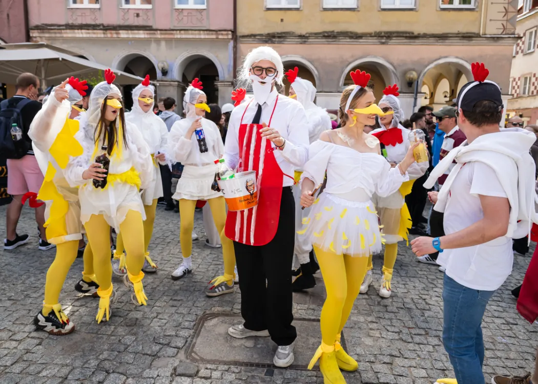 Kortowiada 2026: uczestnicy Parady Wydziałów