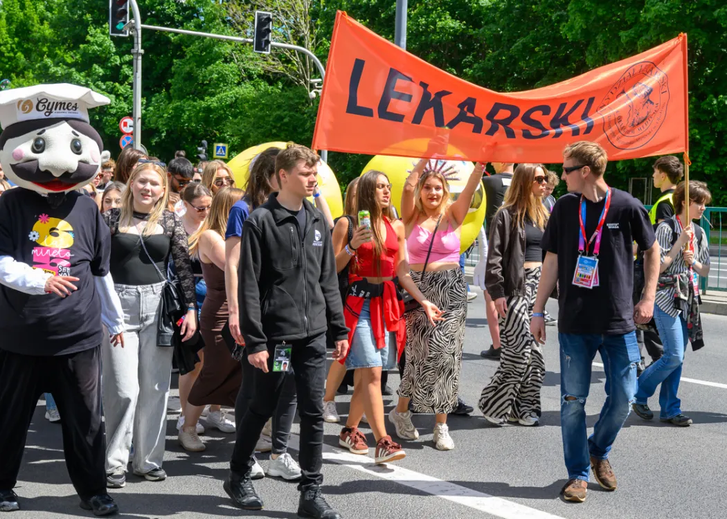 Kortowiada 2026: uczestnicy Parady Wydziałów