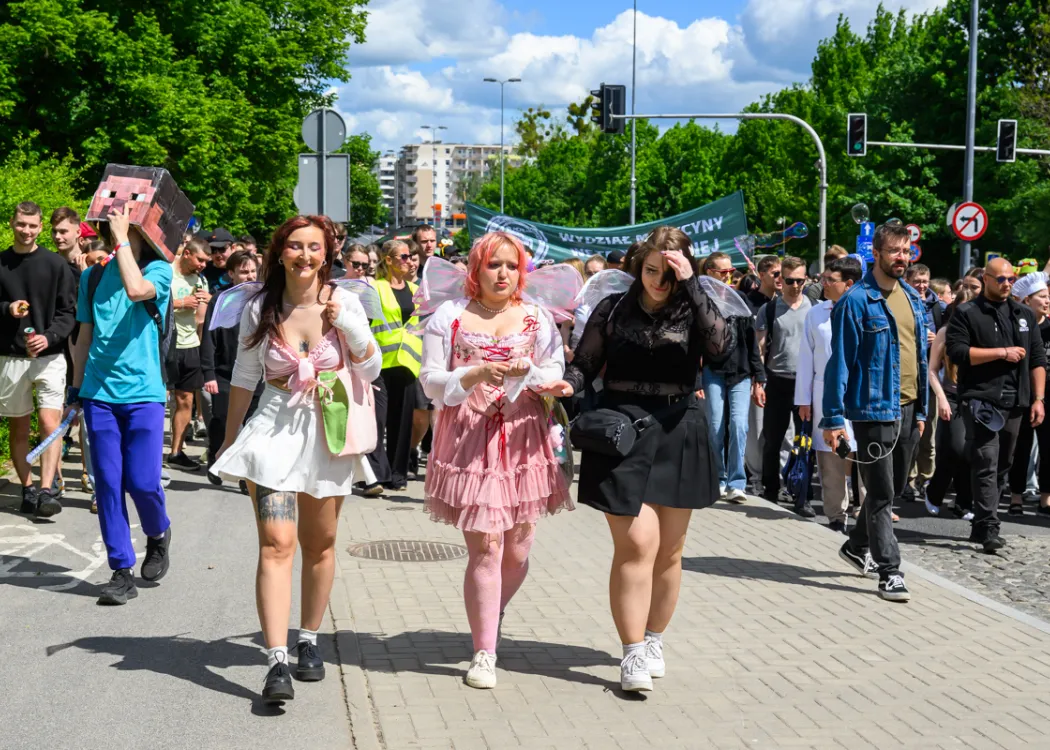 Kortowiada 2026: uczestnicy Parady Wydziałów