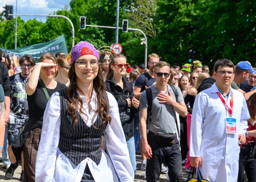 Kortowiada 2026: uczestnicy Parady Wydziałów