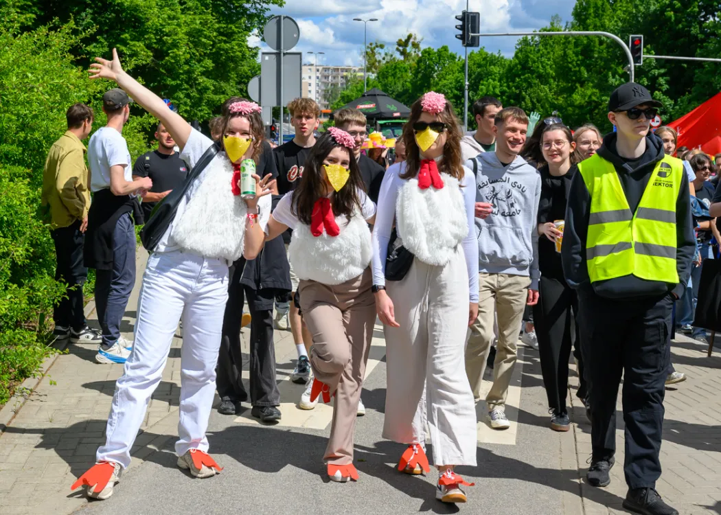 Kortowiada 2026: uczestnicy Parady Wydziałów