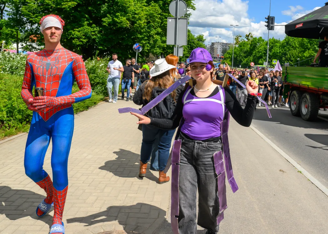 Kortowiada 2026: uczestnicy Parady Wydziałów