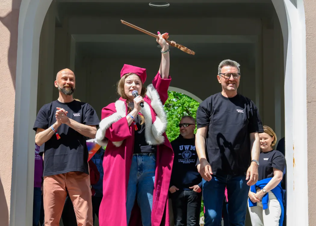 Kortowiada 2026: przekazanie władzy pod rektoratem