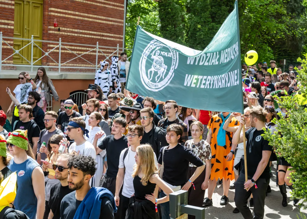 Kortowiada 2026: uczestnicy Parady Wydziałów