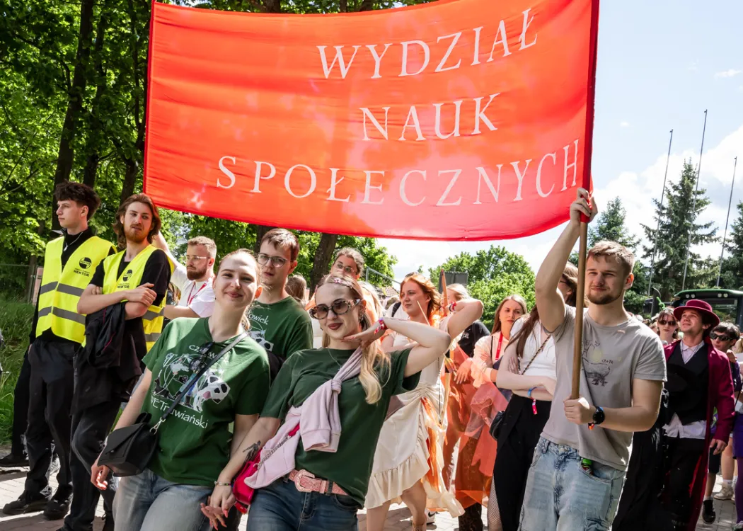 Kortowiada 2026: uczestnicy Parady Wydziałów