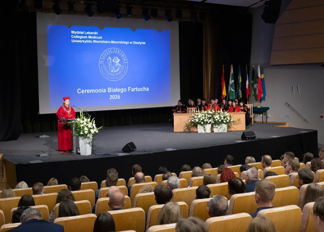Biały Fartuch 2026 na UWM: widok na scenę