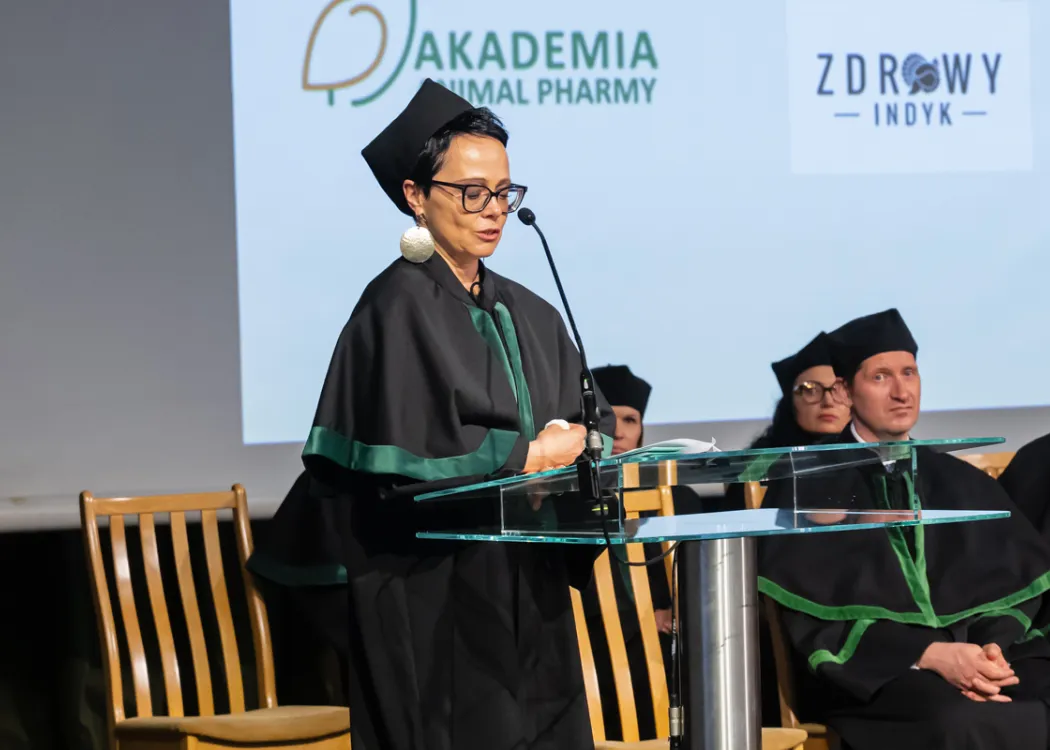 rozdanie dyplomów na Wydziale Medycyny Weterynaryjnej UWM