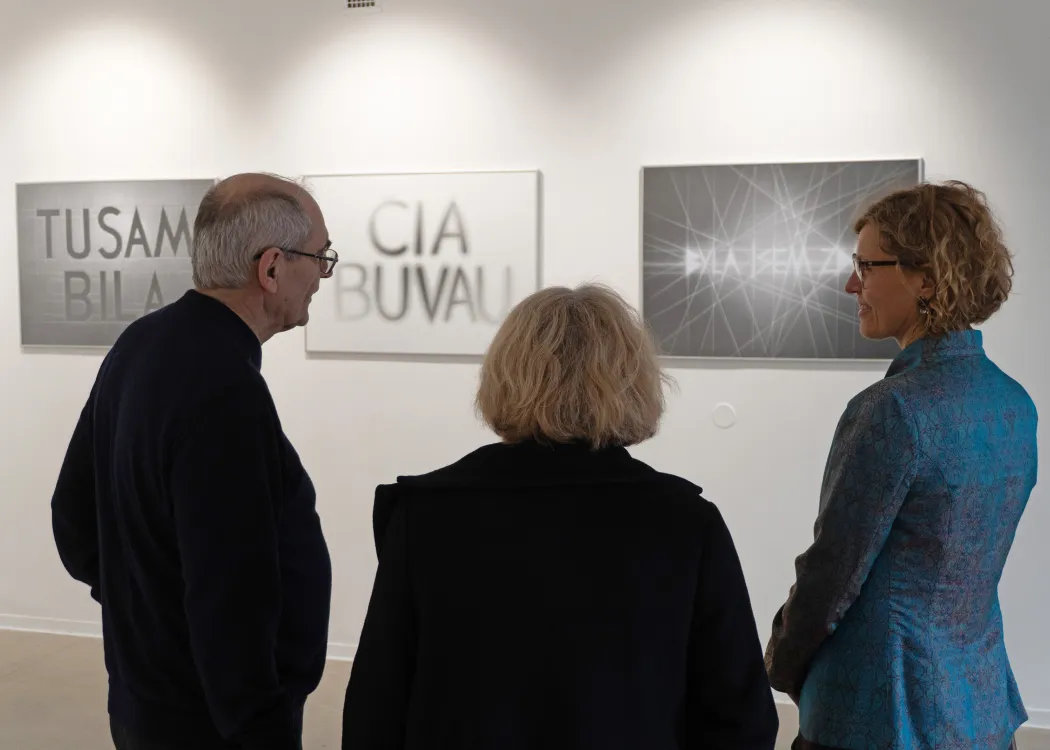 wernisaż wystawy artystów z Instytutu Sztuk Pięknych UWM w Wilnie