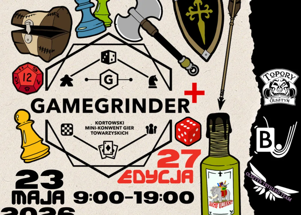 grafika promująca Gamegrinder