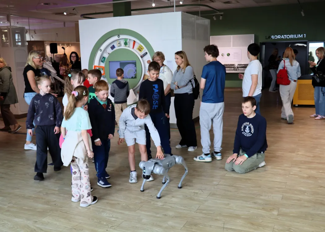 Słońce rządzi wszystkim 2026: uczestnicy biorą udział w pokazie łazika 