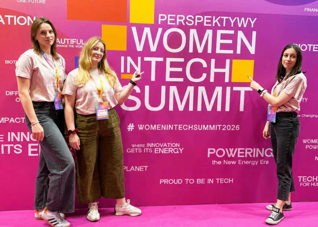 Przedstawicielki na UWM podczas Women in Tech Summit 2026