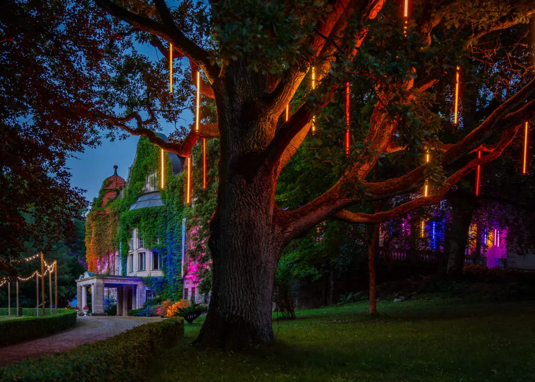 Piknik w Łężanach, lipiec 2026 - budynek