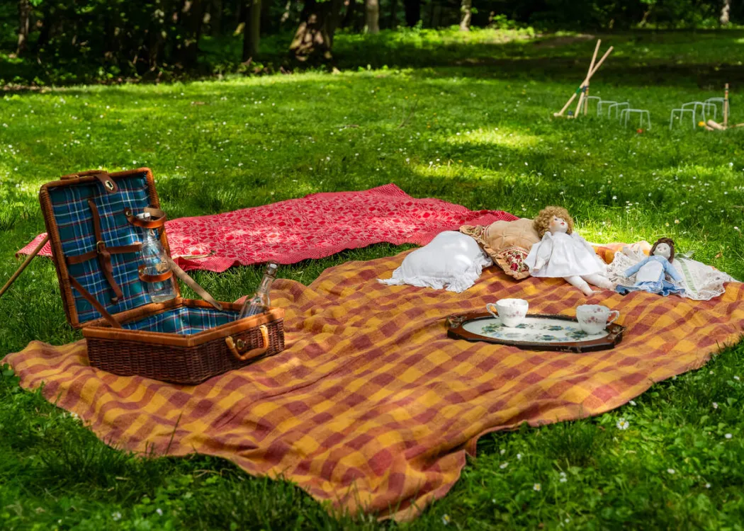 Piknik w Łężanach, lipiec 2026 - koc piknikowy