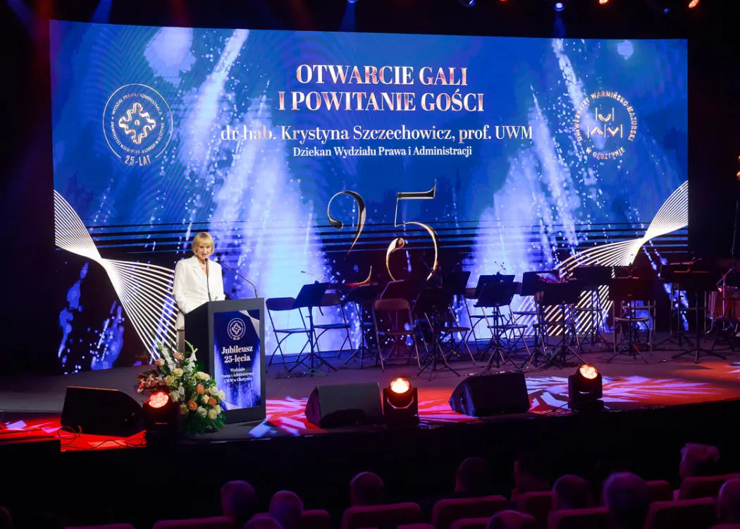 Wydział Prawa i Administracji UWM świętuje 25-lecie istnienia 