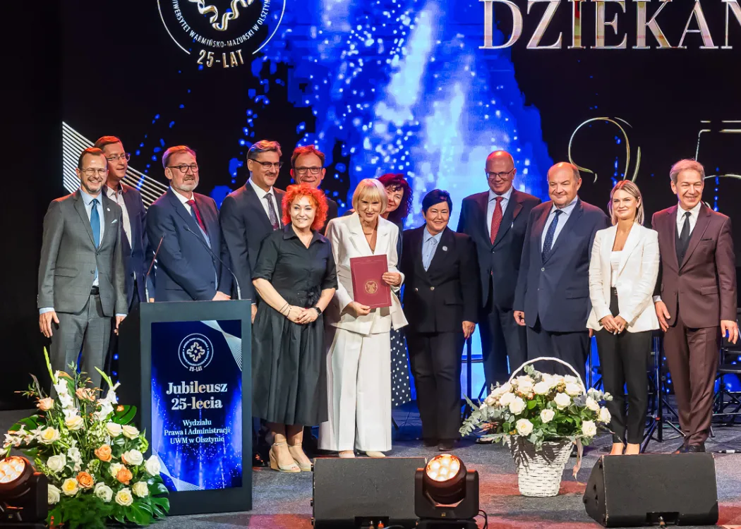 Wydział Prawa i Administracji UWM świętuje 25-lecie istnienia 