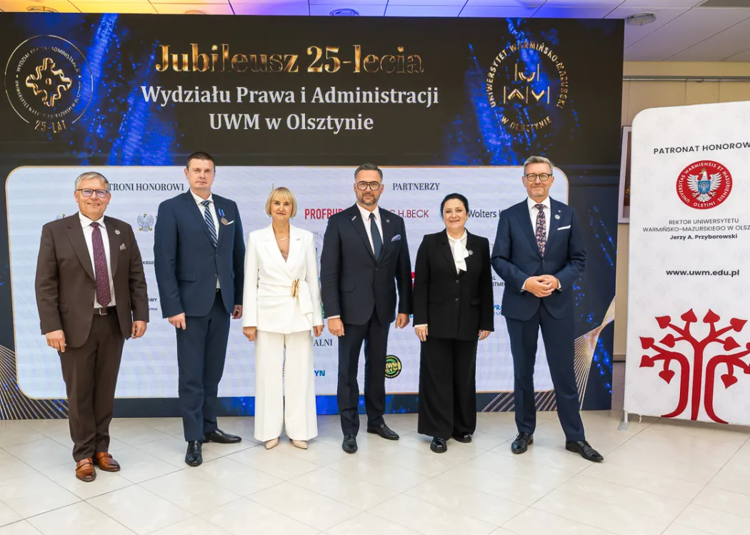 Wydział Prawa i Administracji UWM świętuje 25-lecie istnienia 