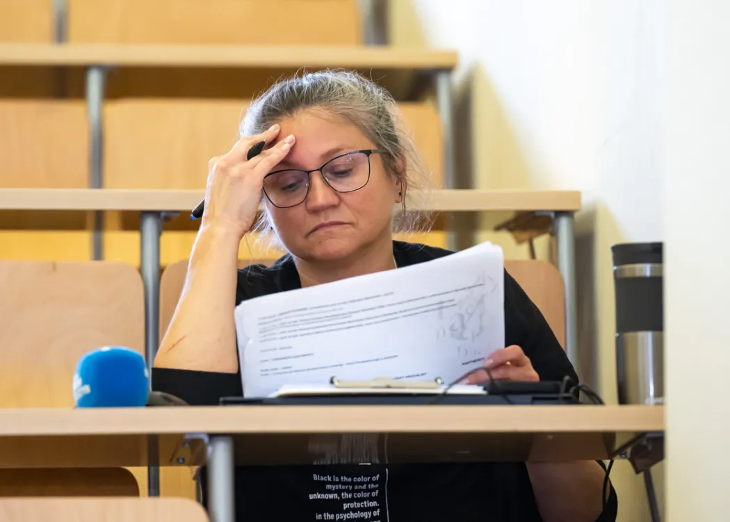 VIII Międzynarodowa Konferencja Komisji Socjolingwistyki: uczestniczka