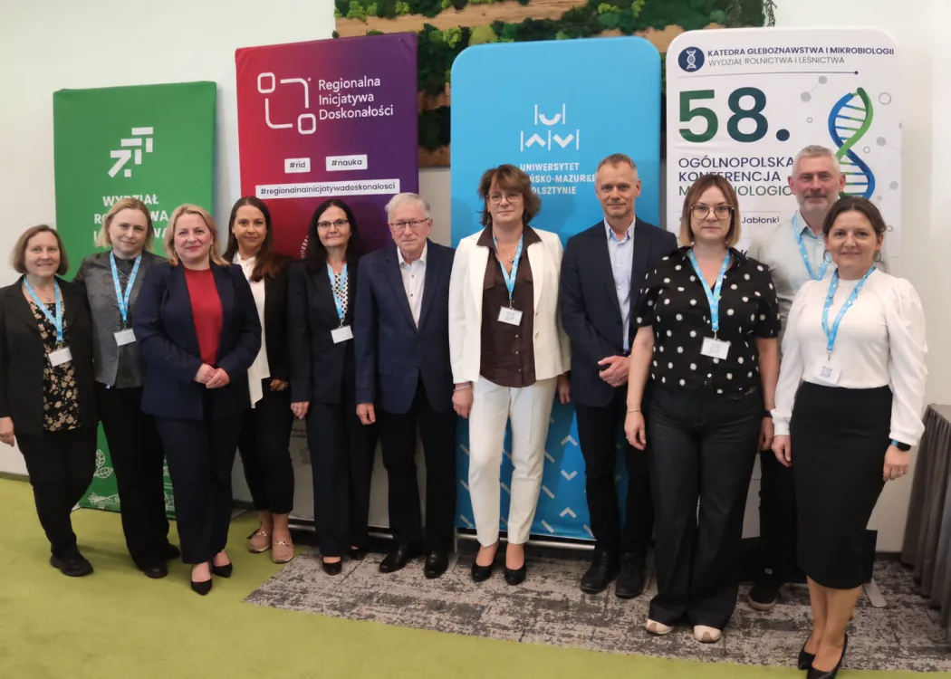 Uczestnicy 58. Ogólnopolskiej Konferencji Mikrobiologicznej 