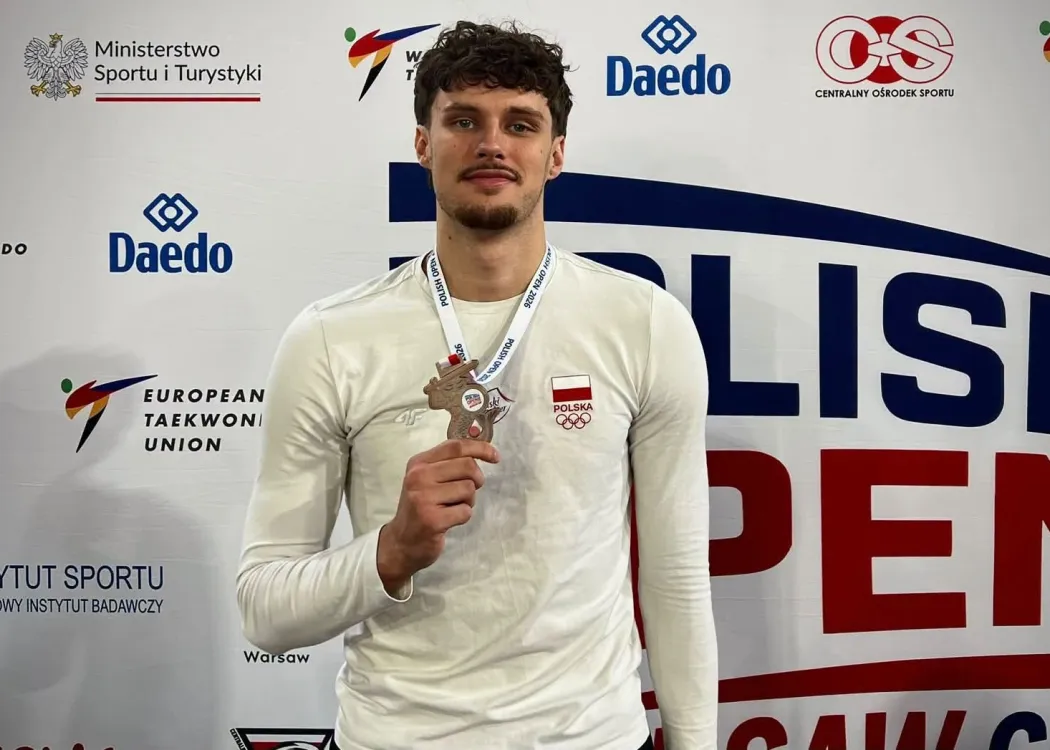 Szymon Piątkowski z medelm zawodów Polish Open 2026