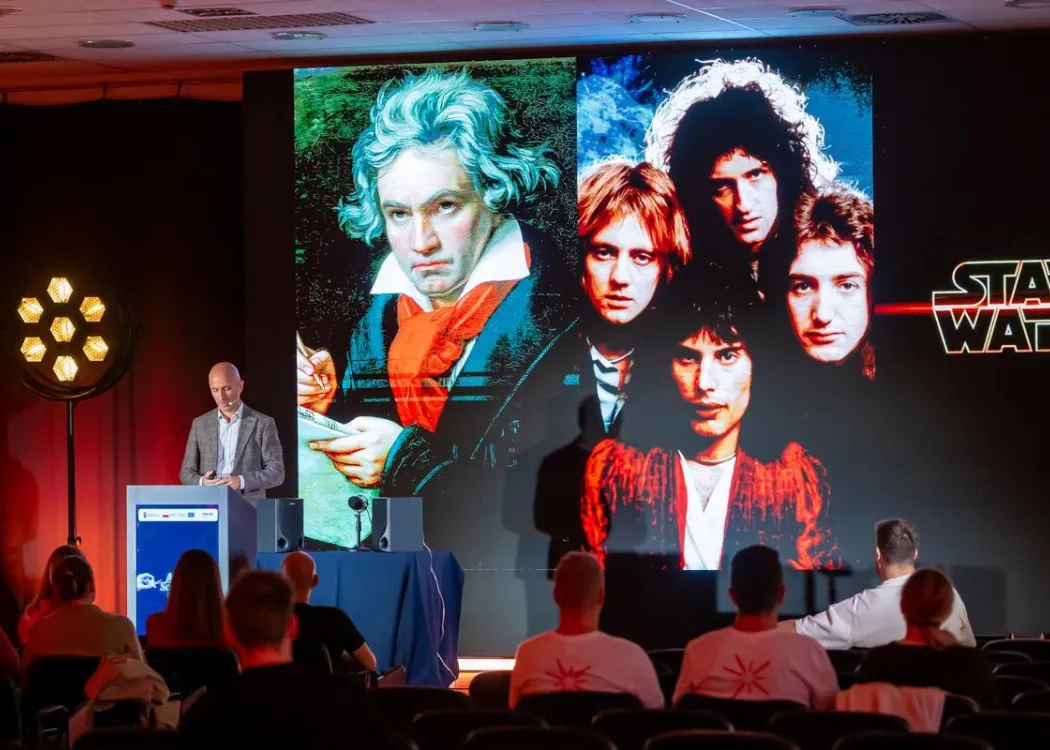 Art & Science Day na UWM: widok na scenę