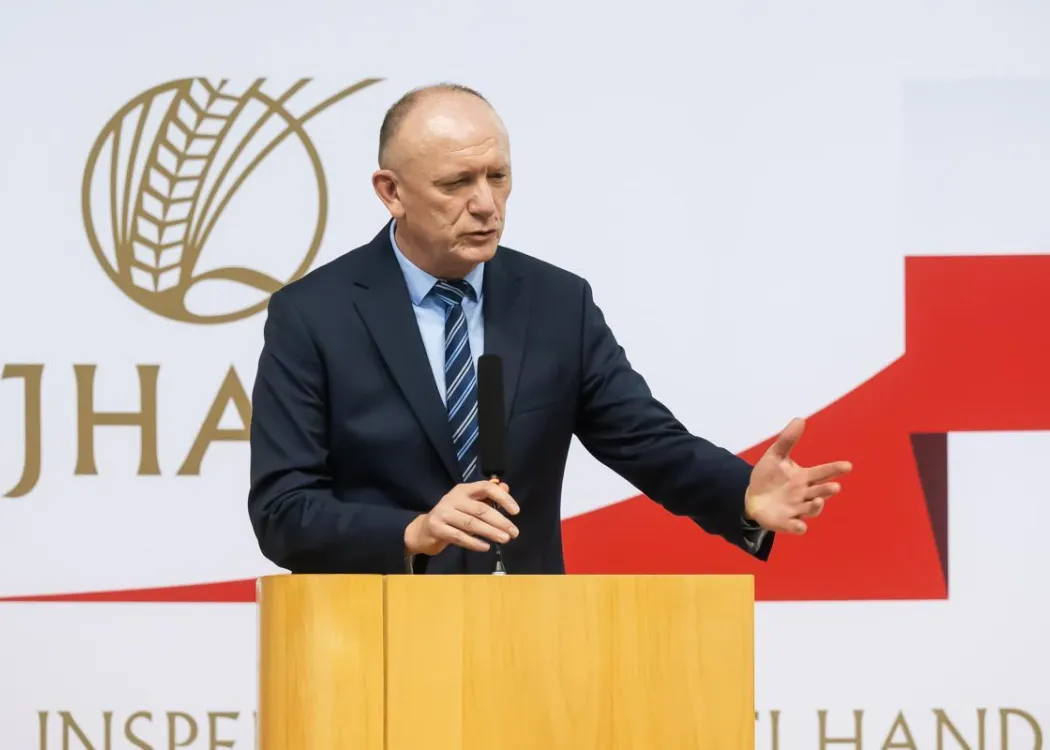 Konferencja „Żywność – bezpieczeństwo, jakość, zdrowie”: prelegent Ryszard Piórkowski 